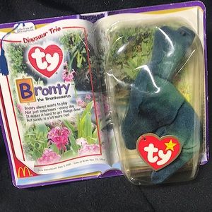 1994 MCDONALDS  “BRONTY” DINOSAUR TRIO!! 1 of 2  in my possession.